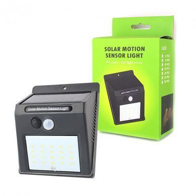 Cветильник 20 Solar LED Solar Motion Sensor Light с датчиком движения на солнечных батареях