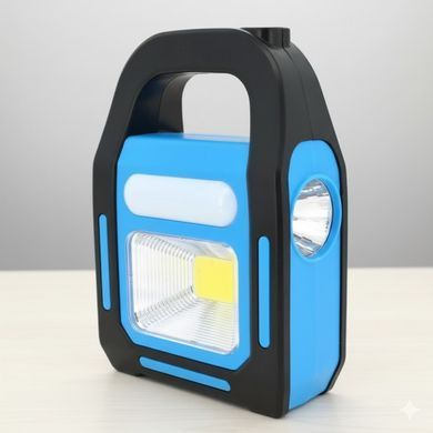 Фонарь кемпинг переносной HB-9707A-1LED+COB+LED ∙ Многофункциональный туристический фонарь HB-9707A