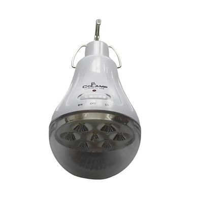 Лампочка с портативной аккумуляторной батареей для улицы CL-028MAX ∙ Светодиодная лампа с солнечной панелью CL-028 Max