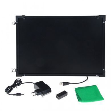 Флуоресцентная доска Fluorecent Board 3040 с фломастером и салфеткой PR4