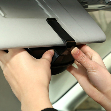 Автомобильный магнитный футляр для очков Visor Clamp Подвесной чехол &ndash; держатель очков на магните в машину