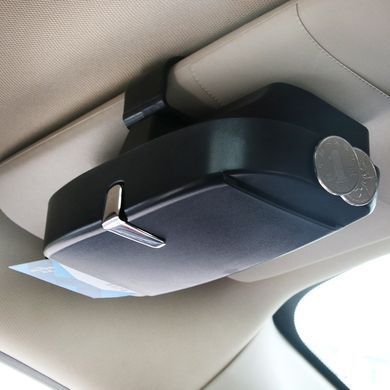 Автомобильный магнитный футляр для очков Visor Clamp Подвесной чехол &ndash; держатель очков на магните в машину
