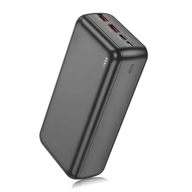Power Bank Awei J38B 50000mAh черный &bull; Повербанк Awei J38B 50000mAh 22.5W с быстрой зарядкой PD/QC и Type-C