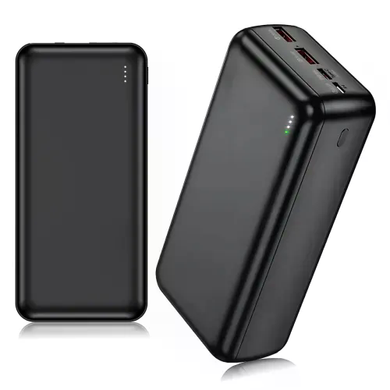 Power Bank Awei J38B 50000mAh черный &bull; Повербанк Awei J38B 50000mAh 22.5W с быстрой зарядкой PD/QC и Type-C
