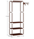 Шафа - органайзер NEW BOXY COAT RACK Збірна вішалка з полицями та гачками для одягу