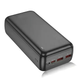 Power Bank Awei J38B 50000mAh черный &bull; Повербанк Awei J38B 50000mAh 22.5W с быстрой зарядкой PD/QC и Type-C