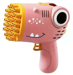 Детский автоматический пистолет-пулемет для мыльных пузырей Bubble Blaster AND 636-73 &bull; Игрушка Bubble Gun для улицы, праздников и активных игр