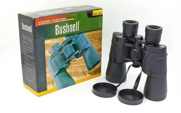 Бинокль BUSHNELL с 50-тикратным увеличением 50х50