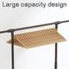 Передвижная стойка - вешалка для одежды Multifunctional Integrated frame с полками, на колесиках