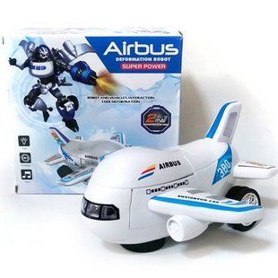 Робот самолёт Airbus Deformation, робот-трансформер CG01 PR3