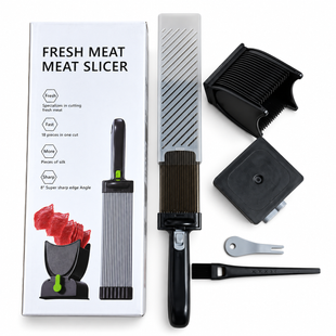 Ручной слайсер для мяса Fresh Meat Slicer &bull; Устройство для нарезки свежего мяса, рыбы и продуктов ровными ломтиками