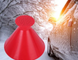 Автомобільний скребок для очищення льоду Funnel Snow Removal ∙ Прилад для чищення автомобільного скла від льоду та снігу ∙ Скребок для лобового скла автомобіля з лійкою лійкою 2 в 1