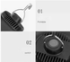 Подвесной LED-фонарь SSP-09/LY11A &bull; Аккумуляторная кемпинговая лампа SSP-09/LY11A с USB Type-C, крючком и 2 режимами освещения
