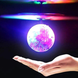 Летающий диско шар с подсветкой Sensor Ball, Интерактивная игрушка разноцветная