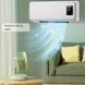 Тепловентилятор настінний Domotec MS-5962 &middot; Дуйка з 2 режимами роботи &middot; Настінний обігрівач 2 в 1