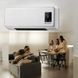 Тепловентилятор настінний Domotec MS-5962 &middot; Дуйка з 2 режимами роботи &middot; Настінний обігрівач 2 в 1