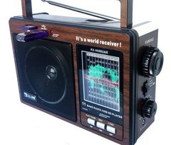 Портативный радиоприемник Golon RX-9966 UAR с встроенным аккумулятором, USB, SD, FM радио