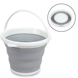 Туристическое складное ведро, 5 л Cиликоновое ведро Сollapsible Bucket