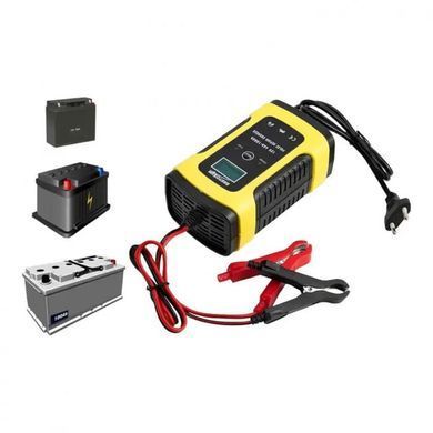 Зарядний пристрій для автомобільного акумулятора Smart Charger 12V 6A &bull; Повністю автоматичний зарядний пристрій з 3 етапами зарядки