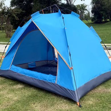 Намет автоматичний G-Tent 210&times;210&times;125 см &bull; Туристичний кемпінговий намет на 2&ndash;3 особи з водостійкою тканиною та миттєвим встановленням