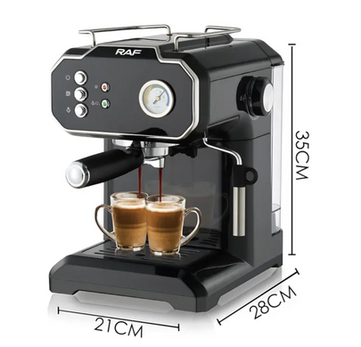 Кофемашина RAF R.104W 1.8L элегантный вкус кофе ∙ Кофеварка RAF R-104B электрическая 2 л 850 Вт с системой антикапля