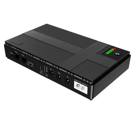 UPS для роутера 20800 mAh 45W &bull; Источник бесперебойного питания Power Bank 20800 mAh DC 45W для Wi-Fi роутера и ONU