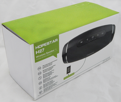 Портативная стерео Bluetooth блютуз колонка Hopestar H27(Bluetooth, MP3, AUX) PR4