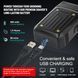 Електробритва VGR V-363 з USB-зарядкою та акумулятором ∙ Бритва VGR V-363 &ndash; сіткова електробритва для подорожей