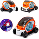 Машинка дитяча з LED підсвіткою та обертанням Toy AND CX-865 інтерактивна світна іграшкова машинка для дітей з прозорим корпусом та ефектом руху &bull; Світна машинка Toy AND CX-865