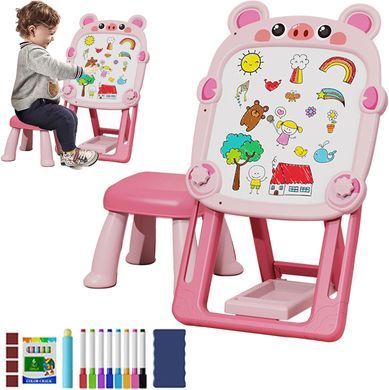 Детский мольберт Happy BLB-Toys для детей ∙ Многофункциональный развивающий мольберт Happy BLB-Toys