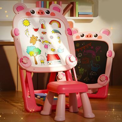 Детский мольберт Happy BLB-Toys для детей ∙ Многофункциональный развивающий мольберт Happy BLB-Toys