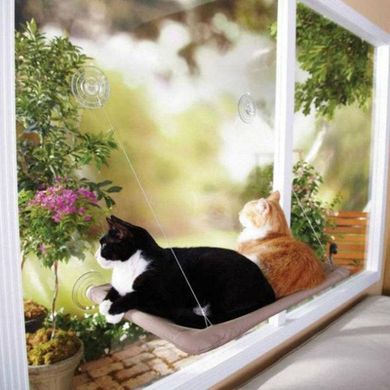 Підвісна лежанка - гамак для котів Window Mounted Cat Bed