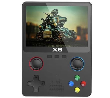 Игровая портативная консоль X6 с 3,5-дюймовым монитором ∙ Портативная игровая приставка X6 3,5'' IPS