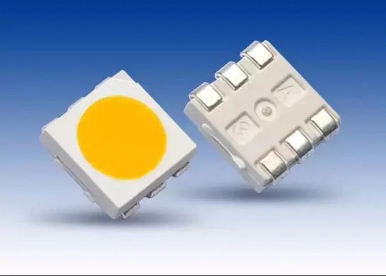 Диоды LED - 5050 ∙ Светодиоды универсальные для декоративно-красочной подсветки, 1000 шт.