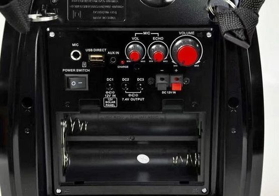 Колонка портативная акустическая система с микрофоном и FM радио BT Golon RX 810