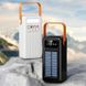 Повербанк YM-638 CX 100000 mAh із сонячною панеллю та ліхтарем &bull; Зовнішній акумулятор YM-638 CX 100000 mAh з 4 USB і заряджанням від сонця