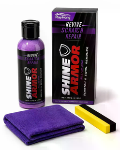 Средство для удаления царапин Shine Armor Revive Scratch Repair &bull; Полироль для кузова автомобиля от потертостей, мелких следов и поверхностных дефектов
