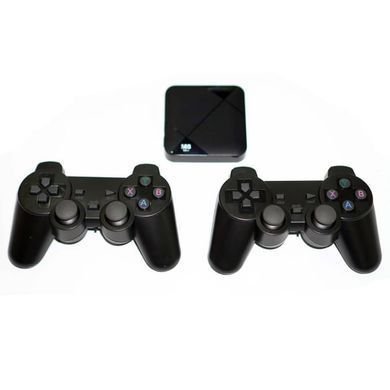 Стаціонарна ігрова приставка консоль micro USB 2 джойстика M8MINI ∙ Ігра ТВ приставка Smart Box Gamepad M8 Mini 64GB з бездротовими джойстиками