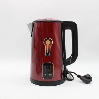 Електрочайник 2,5 л Hoffmans HM-2538 &bull; Сталевий корпус, швидке закипання 1800W