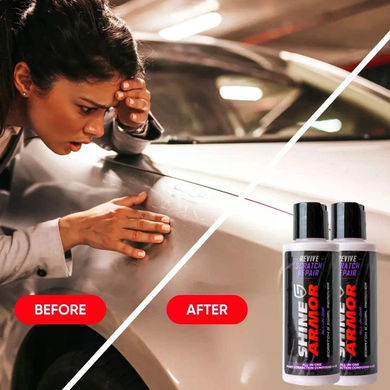 Средство для удаления царапин Shine Armor Revive Scratch Repair &bull; Полироль для кузова автомобиля от потертостей, мелких следов и поверхностных дефектов