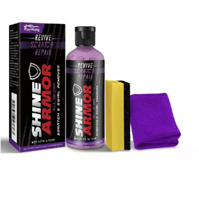 Средство для удаления царапин Shine Armor Revive Scratch Repair &bull; Полироль для кузова автомобиля от потертостей, мелких следов и поверхностных дефектов