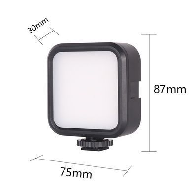 Лампа LED RGB с креплением для телефона WR-R1 ∙ Студийный накамерный свет 3000-7000K