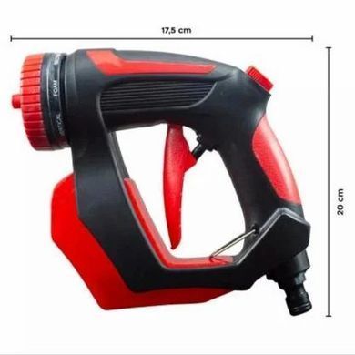 Шланговая насадка &ndash; пистолет Hydro Handle &middot; Пеноструйный аппарат на шланг с отсеком для моющих средств для уборки, мойки автомобиля