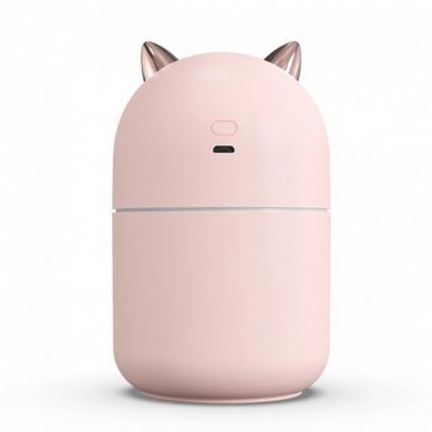 Увлажнитель воздуха Котик Humidifier H2O Cat USB Диффузор с подсветкой – ночником, 300мл