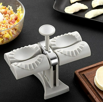 Машинка &ndash; пресс для приготовления вареников и пельменей Dumpling mold ∙ Автоматическая форма для лепки теста