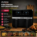 Аерофритюрниця Skyberg SB-317 10 л 4800 Вт &bull; Двокамерний аерогриль Skyberg SB-317 26X-254 з 2 кошиками 5+5 л і сенсорним керуванням