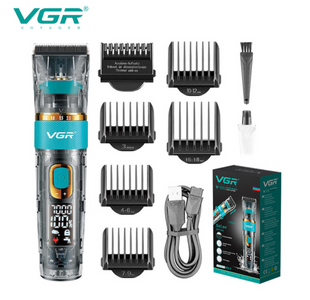 Машинка для стрижки VGR V-695 для волосся та бороди ∙ Акумуляторна бездротова машинка VGR V-695