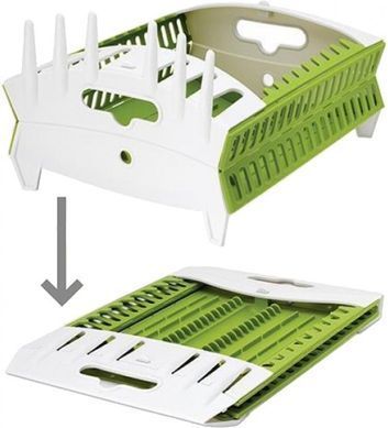 Органайзер – сушилка Collapsible Dish Rack ∙ Складная кухонная подставка для сушки посуды