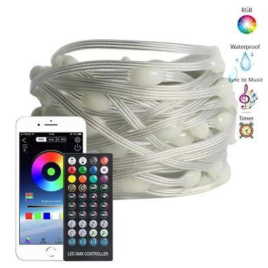 Уличные огни 5M Smart Bluetooth App Control ∙ Светодиодная LED гирлянда 5M Smart с управлением через приложение