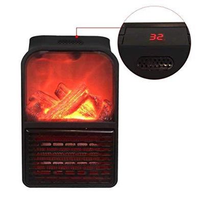 Мини Обогреватель FLAME HEATER 1000W портативный настенный с пультом